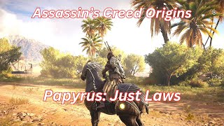 Assassins Creed Origins Just Laws [upl. by Wiley]