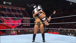 Lyra Valkyria vs Sonya Deville Raw July 22 2024 [upl. by Haikezeh]