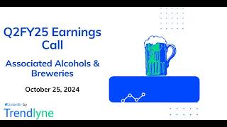 Associated Alcohols amp Breweries Earnings Call for Q2FY25 [upl. by Vigen]