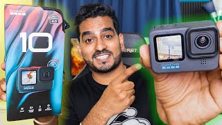 GoPro HERO 10 BLACK UNBOXING 1st In Hindi [upl. by As101]