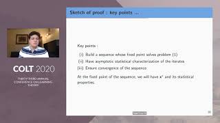 Asymptotic Errors for HighDimensional Convex Penalized Linear Regression beyond Gaussian Matrices [upl. by Mendive]