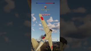 God mode in the Zerowarthunder ww2 aviation warthundermoments [upl. by Bunow]