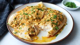 Garlic Butter Baked Tilapia [upl. by Hubert316]