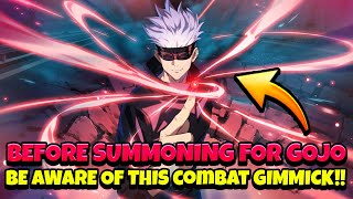 BEWARE OF THIS GOJOS COMBAT GIMMICK amp HOW THE GACHA WORKS GAMEPLAY amp COMBAT JJK Phantom Parade [upl. by Seidule]