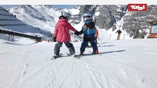 Skiurlaub mit Kindern im Skigebiet Tirol Österreich ⛷ [upl. by Hairacaz]