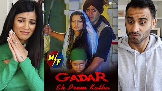 GADAR Ek Prem Katha Trailer REACTION  Sunny Deol  Ameesha Patel  Anil Sharma [upl. by Enoid]