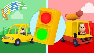 Red Light Green Light  Song for Kids [upl. by Adriane]