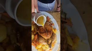 Italian style roast chicken and potatoes roastchickenitalianroastchickenroastchickenandpotatoes [upl. by Nogaem]