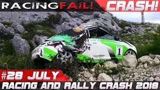 Racing and Rally Crash Compilation Week 28 July 2018  RACINGFAIL [upl. by Ytrebil]