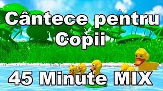 Cantece pentru copii  Mix 45 minute  Melodii pentru copii  CanteceleCopiiro [upl. by Einneb471]