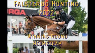 Falsterbo Hunting 2022  WINNING ROUND helmetcam [upl. by Claiborne]