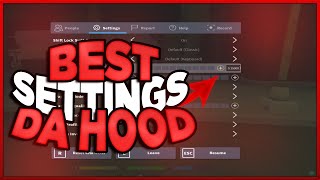 Best Da Hood Settings 2023  Macro Sensitivity Resolutions [upl. by Akitahs]