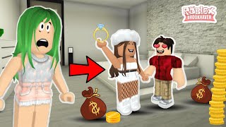 😭MI NOVIO ME ABANDONA POR UNA CHICA MILLONARIA EN BROOKHAVEN🤑MINI PELICULA ROBLOX karola20 [upl. by Cliff]