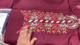 Firdous lawn embroidered 2023  Fivestarcloth [upl. by Nicolette]