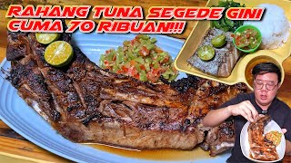 RAHANG TUNA DIJUAL MURAH DI WARUNG INI DI RESTO BISA RATUSAN RIBU NIH [upl. by Eenor710]