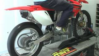 HONDA CRF 250 F 2009  MIVV STRONGER [upl. by Arakihc]