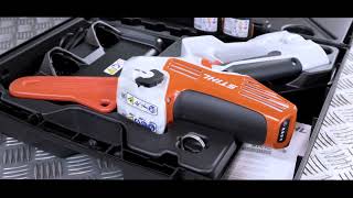 Unboxing  STIHL GTA 40 accu kettingzaag  accu chainsaw  professioneel  professional [upl. by Nickles]