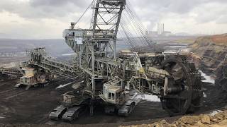 Bucket Wheel Excavator  Coal Mining Excavation [upl. by Atlante]