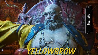 Black Myth Wukong  Yellowbrow Final Fight  No Hit Only Cut Scene Damage  Watch In Full Screen [upl. by Elfrieda]