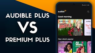 The Difference Between Audible Plus and Premium Plus  2024 [upl. by Colwin]