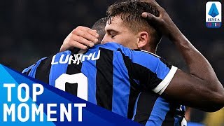 Lukaku Lets 17Year Old Sebastiano Esposito Take Penalty  Inter 40 Genoa  Top Moment  Serie A [upl. by Amirak]