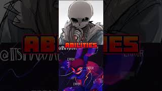 Killer Sans Vs Error Sans edit undertale viral 1v1 shorts fyp whoisstrongest undertaleau [upl. by Convery]