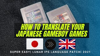 How to Translate Japanese JRPG Gameboy Games to English  ROMs Hacking Lunar IPS Tutorial [upl. by Leventis]