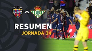 Resumen de Levante UD vs Real Betis 40 [upl. by Gibbeon]