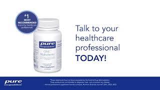 O N E Multivitamin from PURE [upl. by Floris]