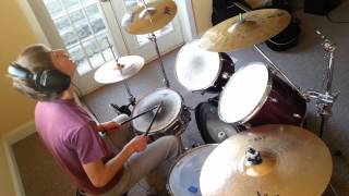 Muse  Knights of Cydonia DRUM COVER [upl. by Thain44]