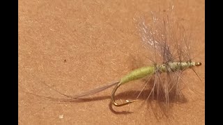 Thorax Dun  Silent Fly Tying Video [upl. by Ardyth]