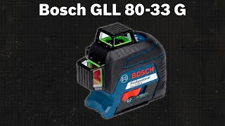 Linienlaser Bosch GLL 8033 G  TEST  Deutsch [upl. by Charmian]