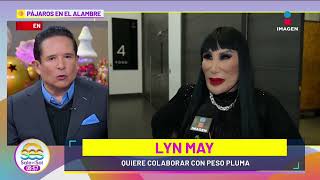 ¡Lyn May ASEGURA Jennifer López le ROBÓ el look  Sale el Sol [upl. by Rats]