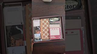 vintage journal creativejournaling journalkitunboxing unboxwithus [upl. by Honorine]