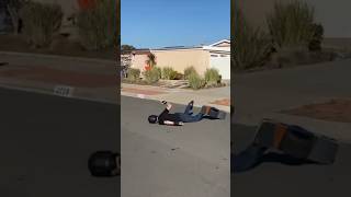 Slamming on my face on a One Wheel funny onewheel slam fail stunt [upl. by Meehsar116]