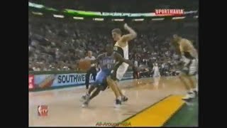 Earl Boykins 18 Points 15 In OT  Seattle 200405 [upl. by Arahd]