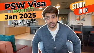 Post Study Work Visa PSW Jan 2025 latest update  Study in UK [upl. by Mcferren432]