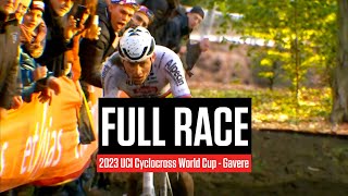 FULL RACE 2023 UCI Cyclocross World Cup Gavere [upl. by Newcomb139]