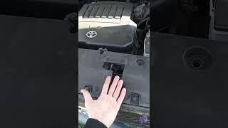 2007 Rav4 hood latch is stuck [upl. by Ahsikin]