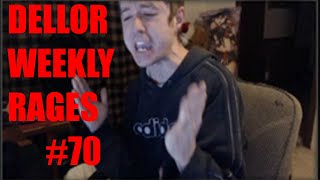 DELLOR EPIC FORTNITE RAGE COMPILATION Dellor Weekly 70 [upl. by Kcorb]