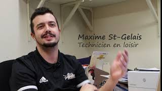 Maxime StGelais technicien en loisir [upl. by Wiskind]