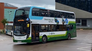 PART 1 Bus Spotting at Exeter Bus Station 8824 [upl. by Allistir]