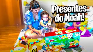 ABRINDO OS PRESENTES DE ANIVERSÁRIO DO NOAH [upl. by Kile498]