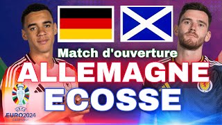 🔴🇩🇪🏴󠁧󠁢󠁳󠁣󠁴󠁿ALLEMAGNE  ECOSSE  🏆OUVERTURE EURO 2024   germany scotland LIVE TALK [upl. by Saeger598]