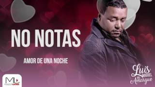 No Notas  Luis Miguel del Amargue  Audio Oficial [upl. by Lletnohs]