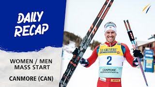 Karlsson and Golberg save the best for last in 2nd Mass Start  FIS Cross Country World Cup 2324 [upl. by Orelie]