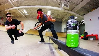 ULTIMATE BLINDFOLDED BOTTLE FLIPPING 2 [upl. by Aneehsirk]