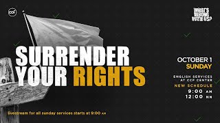 Surrender Your Rights  Peter TanChi Jr [upl. by Rosanne]