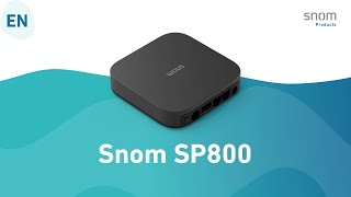 Snom SP800 EN [upl. by Millford]