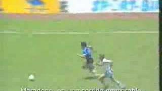 Gol de Maradona contra Inglaterra 86 [upl. by Ecirpak]